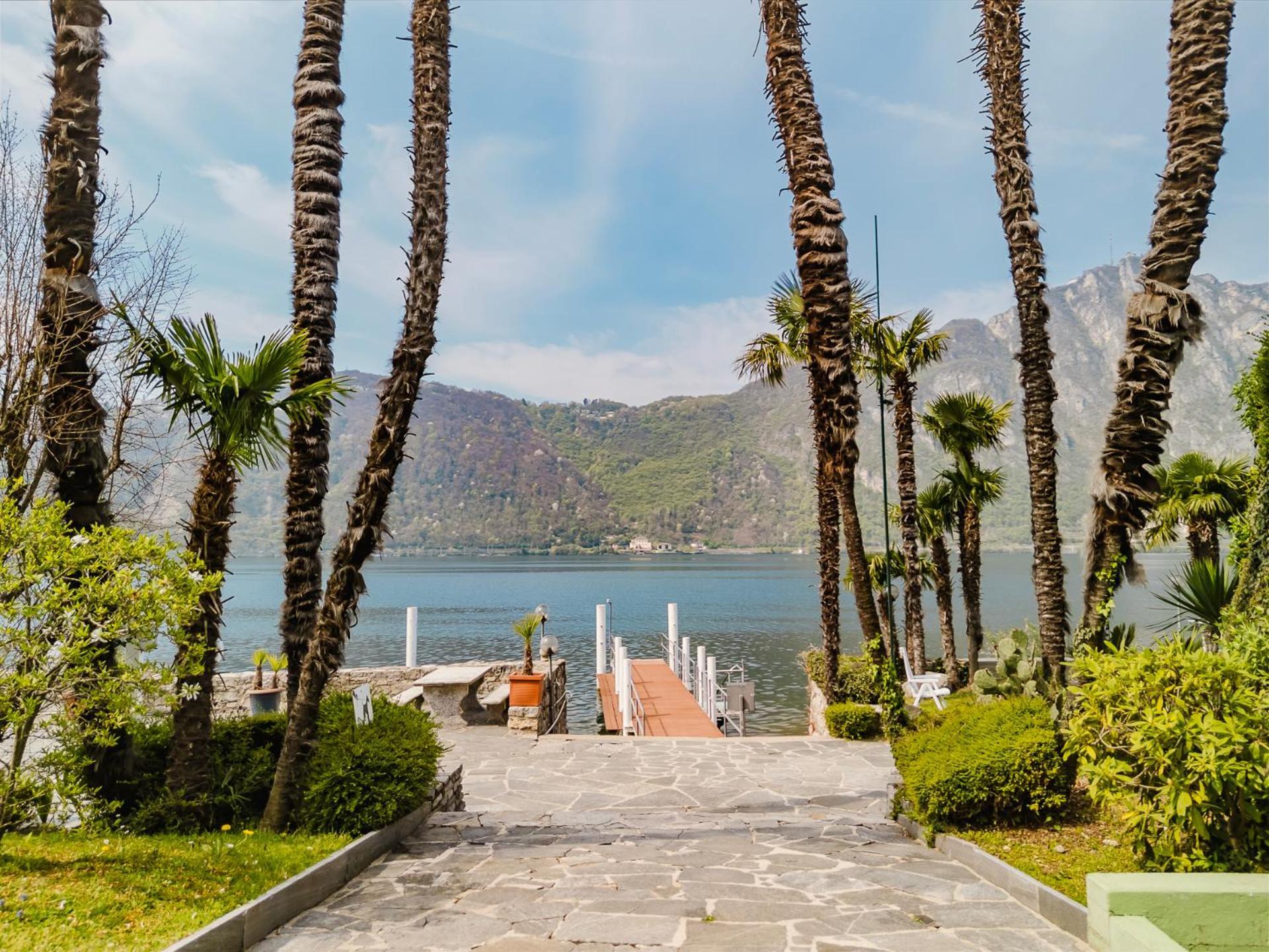 Luganersee, Pool, Strand, Parkplatz, Suite 204 Бисон Екстериор снимка